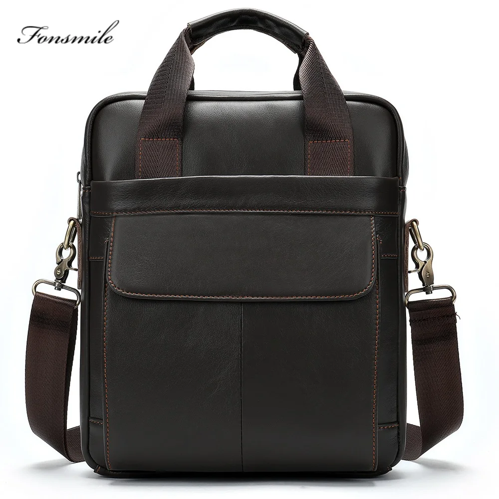 T032 New Genuine Leather Business Briefcase Men's Office Handbags Computer Laptop Bag Male Casual Shoulder Messenger Bags Tote
T032 New Genuine Leather Business Briefcase Men's Office Handbags Computer Laptop Bag Male Casual Shoulder Messenger Bags Tote