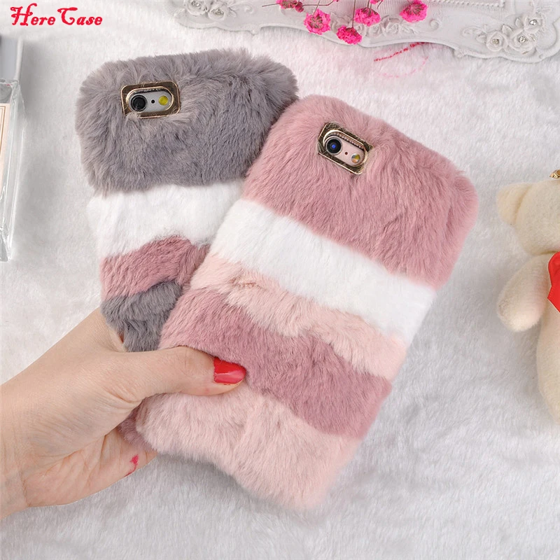 HereCase Warm Plush Stripe Case Cover For iPhone 8 7 Plus 6 6s Plus X XR Cases Soft TPU Pink Fluffy Fur Fundas For iPhone XS Max
HereCase Warm Plush Stripe Case Cover For iPhone 8 7 Plus 6 6s Plus X XR Cases Soft TPU Pink Fluffy Fur Fundas For iPhone XS Max