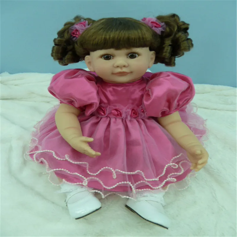 20 inch 50 cm reborn Silicone dolls, lifelike doll reborn babies toys Pretty princess dress girl
20 inch 50 cm reborn Silicone dolls, lifelike doll reborn babies toys Pretty princess dress girl
