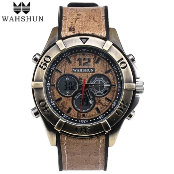 Fashion Casual Retro Watch SMAEL Wristwatches Dual Display Waterproof Chronograph Sport Watches For Men Watch Quartz Contracted
Fashion Casual Retro Watch SMAEL Wristwatches Dual Display Waterproof Chronograph Sport Watches For Men Watch Quartz Contracted