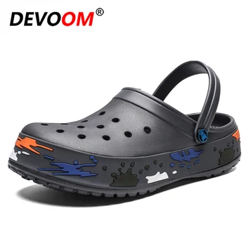 Summer Unisex Beach Shoes Outdoor Sandals Men Women Slip on Garden Shoes Platform Slippers Hollow Zuecos Sandalias playa mujer
Summer Unisex Beach Shoes Outdoor Sandals Men Women Slip on Garden Shoes Platform Slippers Hollow Zuecos Sandalias playa mujer