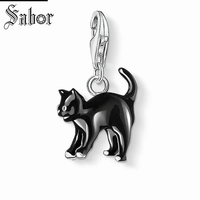 thomas Black Cat Charm Pendant,2019 Jewelry For Women Men,womens Gift 925 Sterling Silver Fit Bracelet charms
thomas Black Cat Charm Pendant,2019 Jewelry For Women Men,womens Gift 925 Sterling Silver Fit Bracelet charms