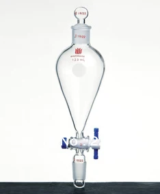 Funnel, Separatory, Capacity:10ml, Joints:14/20, PTFE stopcock:2mm, Stopper:Glass
Funnel, Separatory, Capacity:10ml, Joints:14/20, PTFE stopcock:2mm, Stopper:Glass