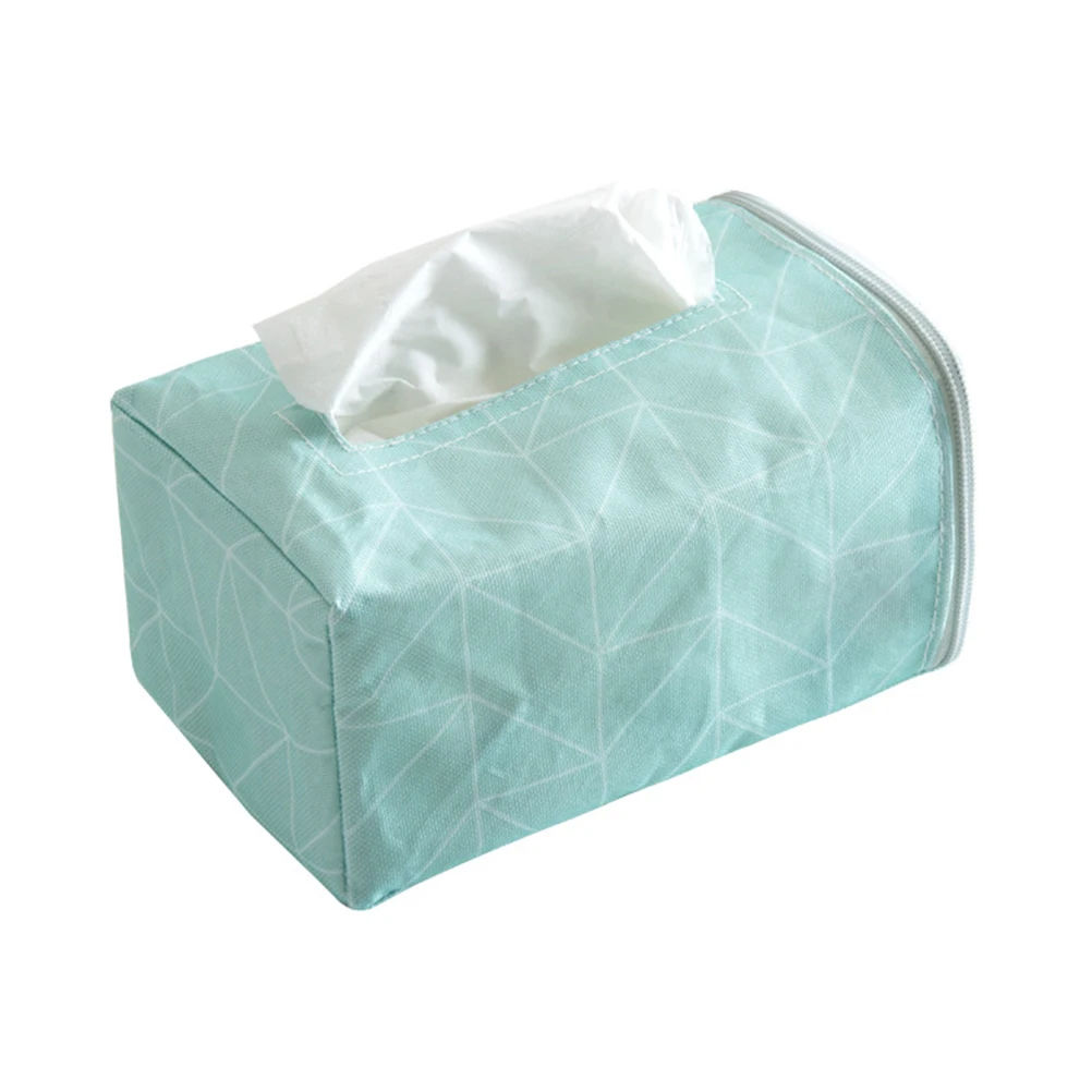 Cloth Facial Tissue Box Cover Geometry Rectangular Napkin Holder Side Zipper Decorative Tissue Holder for Home Car
Cloth Facial Tissue Box Cover Geometry Rectangular Napkin Holder Side Zipper Decorative Tissue Holder for Home Car