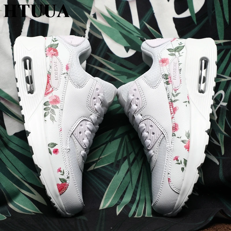 HTUUA New 2019 Autumn Flower Print Chunky Platform Sneakers Women Mesh Breathable Casual Shoes Woman White Sneakers SX2986
HTUUA New 2019 Autumn Flower Print Chunky Platform Sneakers Women Mesh Breathable Casual Shoes Woman White Sneakers SX2986