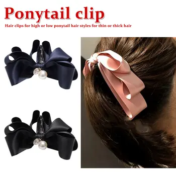 Fashion High-grade fabric double bowknot Banana Hair Clip For Girls Barrette hairpins Hair Accessories For Women
Fashion High-grade fabric double bowknot Banana Hair Clip For Girls Barrette hairpins Hair Accessories For Women