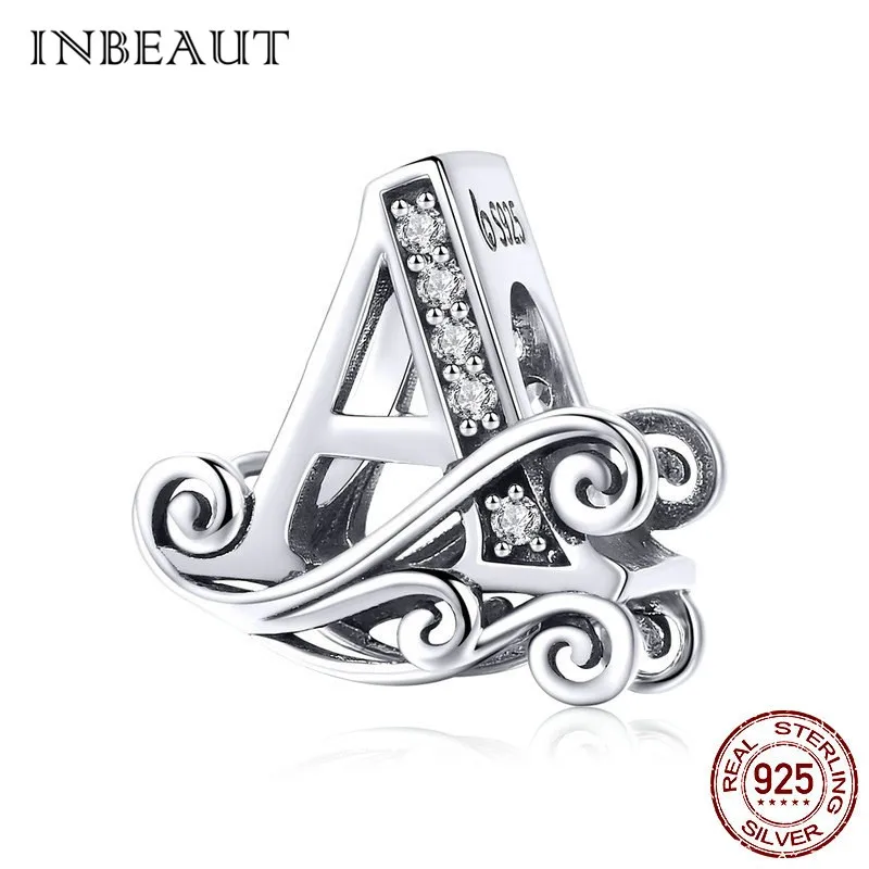 INBEAUT 100% 925 Sterling Silver White CZ Cloud A Beads English Letter Zircon Charms fit Pandora Bracelet for Jewelry Making
INBEAUT 100% 925 Sterling Silver White CZ Cloud A Beads English Letter Zircon Charms fit Pandora Bracelet for Jewelry Making