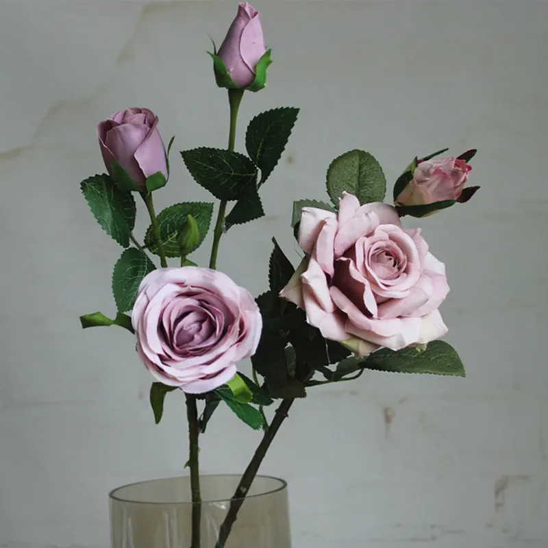 Vintage rose flower branch flores artificiales silk Artificial flowers Wedding Decoration fleur artificielle roses
Vintage rose flower branch flores artificiales silk Artificial flowers Wedding Decoration fleur artificielle roses