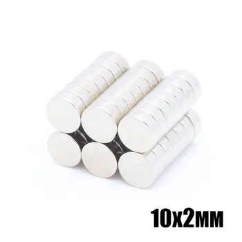 200pcs 10x2 mm Neodymium magnet Rare Earth small Strong Round permanent 10*2 mm fridge Electromagnet NdFeB nickle magnetic
200pcs 10x2 mm Neodymium magnet Rare Earth small Strong Round permanent 10*2 mm fridge Electromagnet NdFeB nickle magnetic