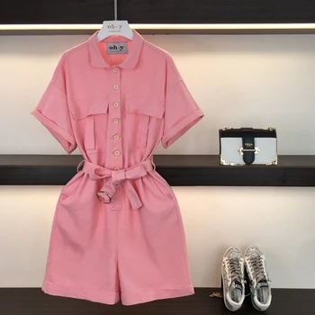 Catsuit Hot Sale Straight Vadim Sexy Bodysuit 2018 New Casual Jumpsuits Cotton Pocket Single Breasted Wide Leg Jumpsuit Women
Catsuit Hot Sale Straight Vadim Sexy Bodysuit 2018 New Casual Jumpsuits Cotton Pocket Single Breasted Wide Leg Jumpsuit Women