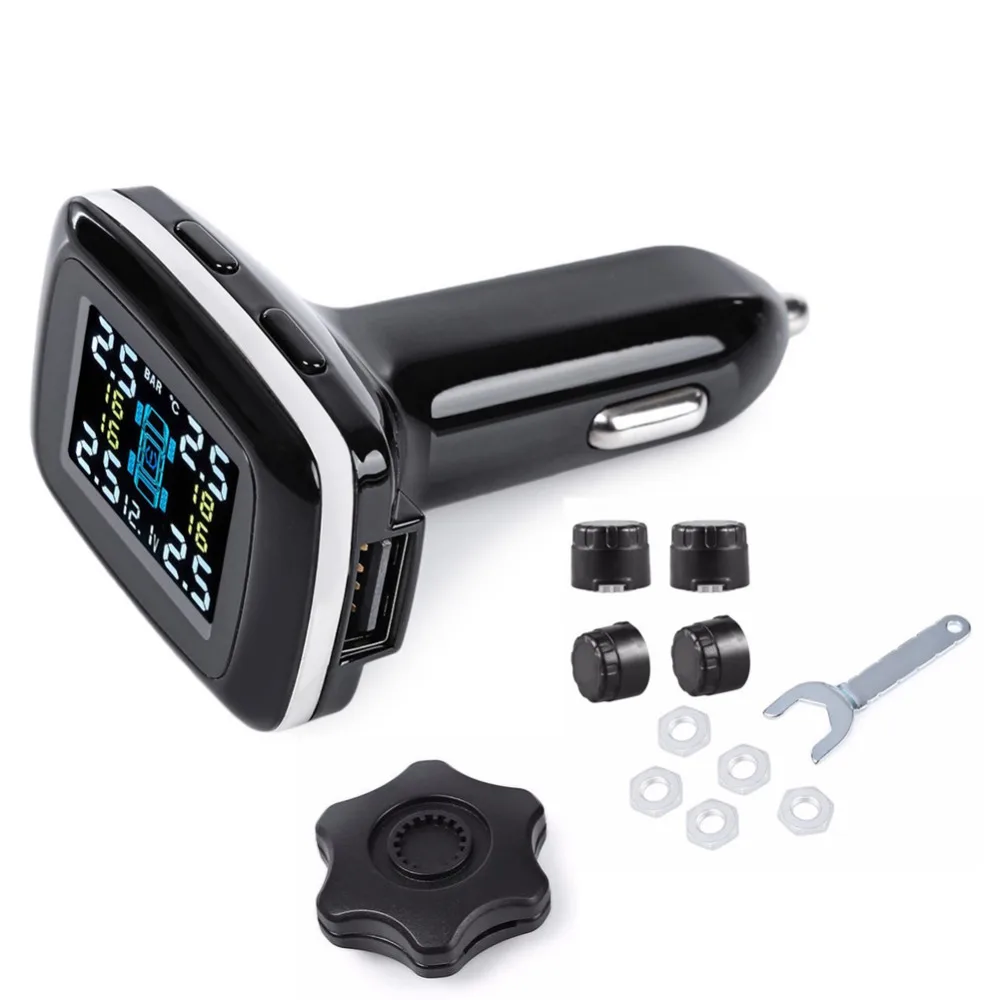 TP620 Car Charger Digital Tire Pressure Monitoring System 12V Real Time Professional Wireless Smart TPMS Tire Pressure Alarm
TP620 Car Charger Digital Tire Pressure Monitoring System 12V Real Time Professional Wireless Smart TPMS Tire Pressure Alarm