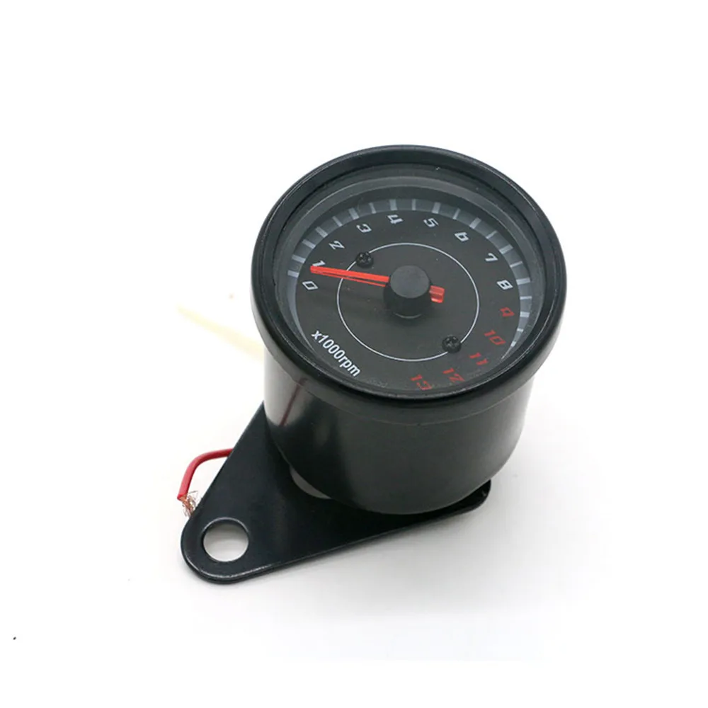 12V 60mm Silver/Black Motorcycle Speedometer Tachometer Odometer Rev Counter 0-13000 RPM
12V 60mm Silver/Black Motorcycle Speedometer Tachometer Odometer Rev Counter 0-13000 RPM