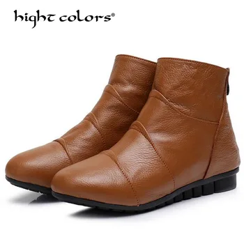 hight colors Women winter boots genuine cow leather flat shoes casual boots female comfortable barefoot woman boots shoes WW7801
hight colors Women winter boots genuine cow leather flat shoes casual boots female comfortable barefoot woman boots shoes WW7801