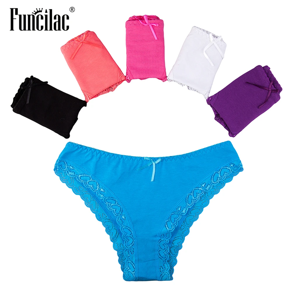 FUNCILAC Panties for Women Plus Size Sexy Lace Underpants Solid Briefs for Women Ladies Transparent Panties Lingerie 5 Pcs/set
FUNCILAC Panties for Women Plus Size Sexy Lace Underpants Solid Briefs for Women Ladies Transparent Panties Lingerie 5 Pcs/set