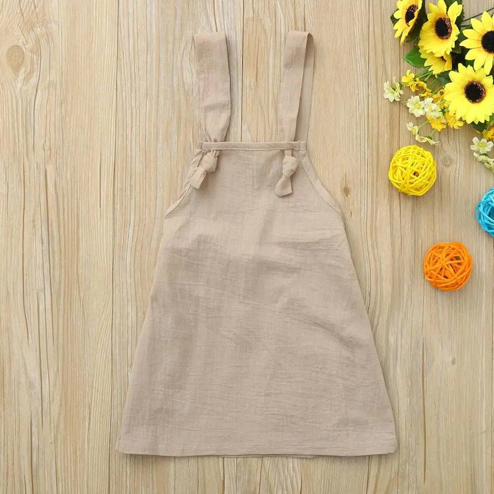 toddler girl clothes rompers Children's Sleeveless Backless Solid Color Skirt Dress kid clothes 2019
toddler girl clothes rompers Children's Sleeveless Backless Solid Color Skirt Dress kid clothes 2019