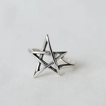 Retro 100% Authentic 925 Sterling Silver Fine Jewelry Holow Open David of Star Ring J80 wHOLESALE
Retro 100% Authentic 925 Sterling Silver Fine Jewelry Holow Open David of Star Ring J80 wHOLESALE