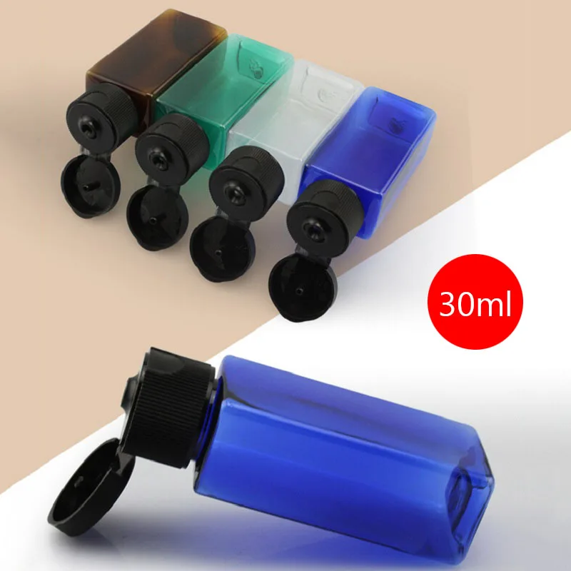 100pcs/lot Hydrating Container Flip Cap Lotion Portable Travel Size Make Up 30ml Empty Square PET Liquid Shampoo Bottles 9/30
100pcs/lot Hydrating Container Flip Cap Lotion Portable Travel Size Make Up 30ml Empty Square PET Liquid Shampoo Bottles 9/30