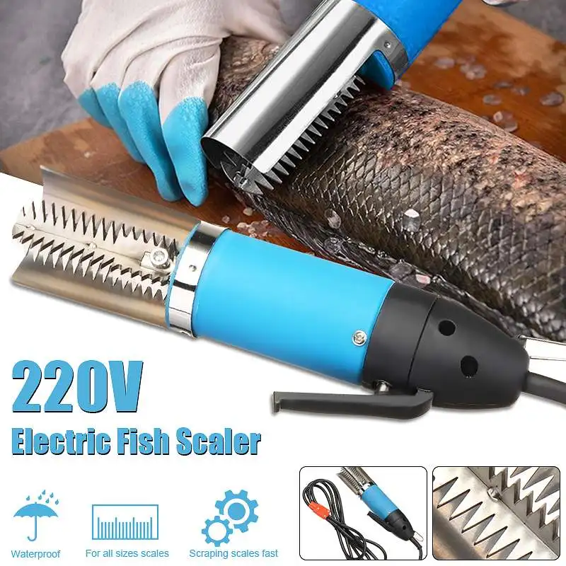 100W Waterproof Electric Fish Scale Scaler Remover Scraper Kni-fe Cleaner Peeler
100W Waterproof Electric Fish Scale Scaler Remover Scraper Kni-fe Cleaner Peeler
