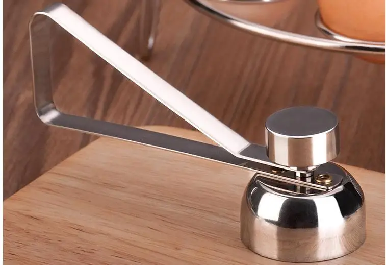 1PC Egg Topper Cutter Shell Opener Boiled Raw Egg Open Scissors Tool Cracker Separator Knocker Stainless Steel Kitchen OK 0745
1PC Egg Topper Cutter Shell Opener Boiled Raw Egg Open Scissors Tool Cracker Separator Knocker Stainless Steel Kitchen OK 0745
