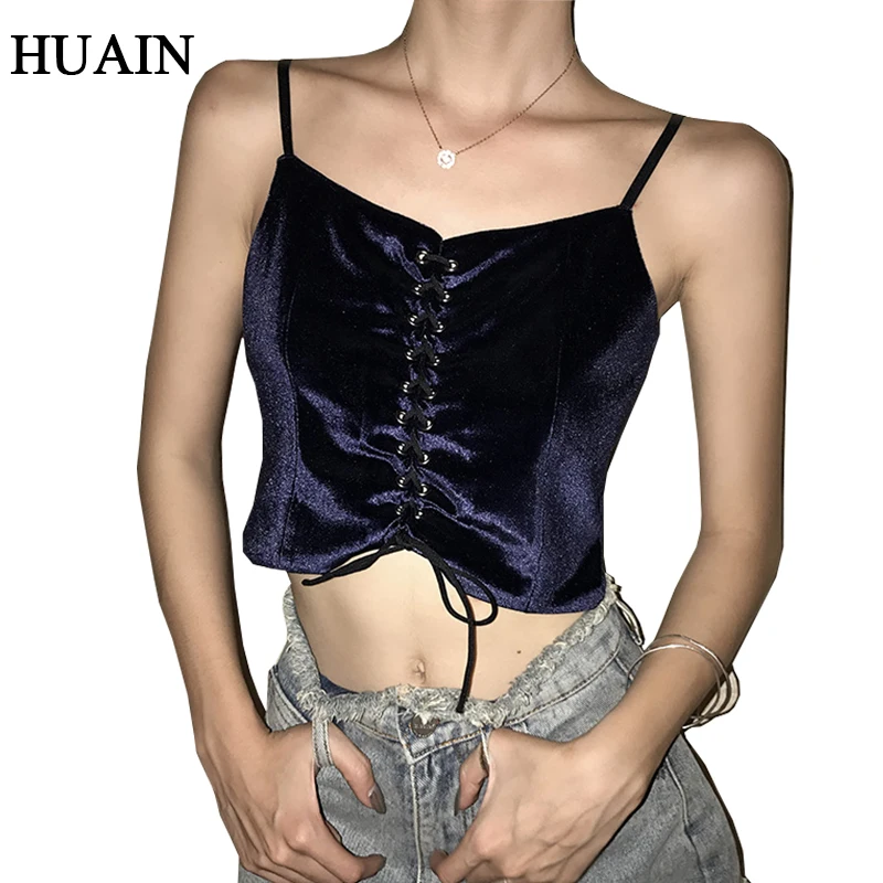 Sexy Velvet Camis Bandge Crop Top Women Tank Top Vest Summer 2019 Solid Color Short Sleeveless Shirt Camisole Slim Female Shirt
Sexy Velvet Camis Bandge Crop Top Women Tank Top Vest Summer 2019 Solid Color Short Sleeveless Shirt Camisole Slim Female Shirt