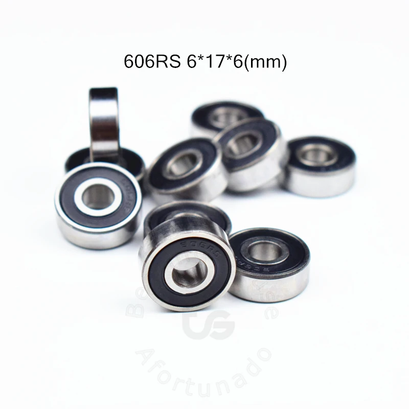 606 606RS 6*17*6(mm) 10pieces Bearing free shipping ABEC-5 rubber Sealed Miniature Mini Bearing 606 606RS chrome steel bearings
606 606RS 6*17*6(mm) 10pieces Bearing free shipping ABEC-5 rubber Sealed Miniature Mini Bearing 606 606RS chrome steel bearings