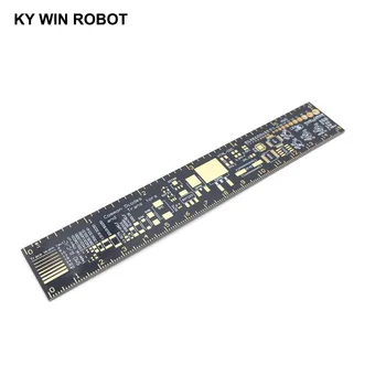 PCB Ruler For Electronic Engineers For Geeks Makers For Arduino Fans PCB Reference Ruler PCB Packaging Units v2 - 6
PCB Ruler For Electronic Engineers For Geeks Makers For Arduino Fans PCB Reference Ruler PCB Packaging Units v2 - 6
