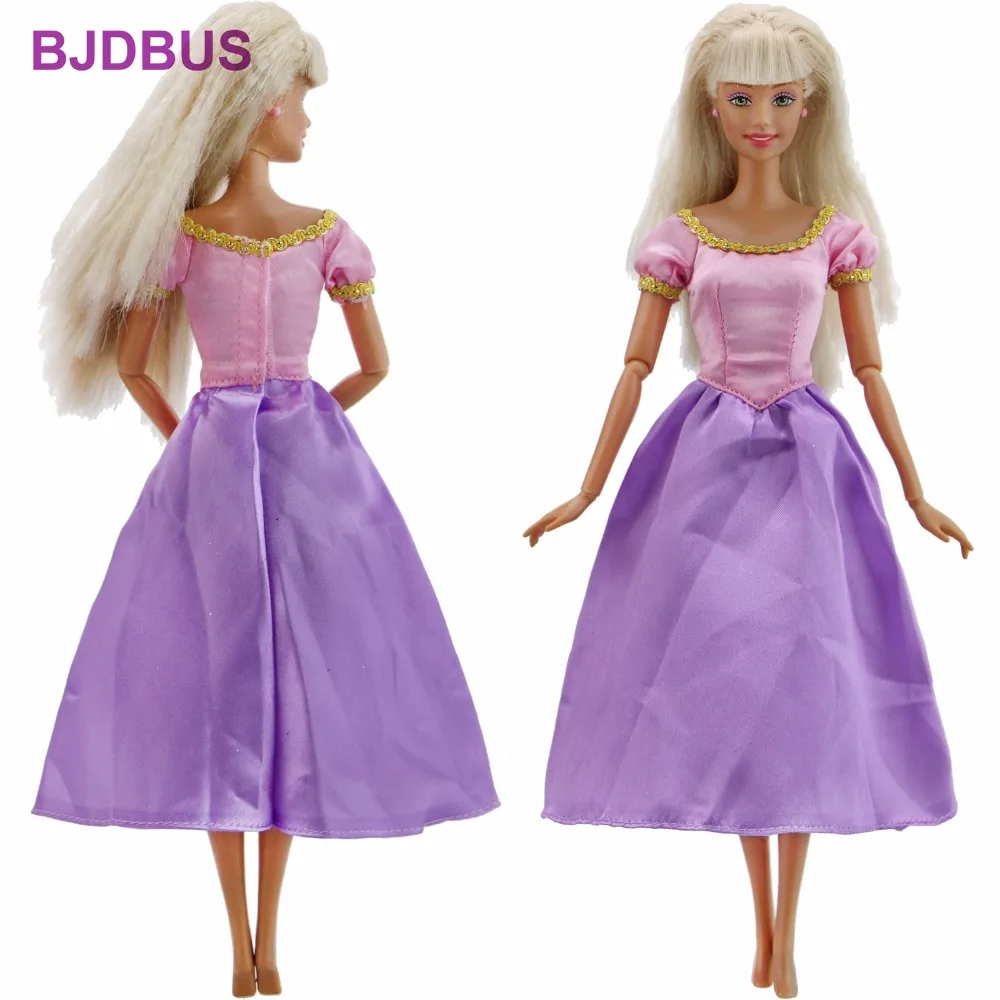 Fairy Tale Dress Special Style Copy Tangled Princess Skirt Puff Sleeve Gown Clothes For Barbie Doll Accessories Kids Xmas
Fairy Tale Dress Special Style Copy Tangled Princess Skirt Puff Sleeve Gown Clothes For Barbie Doll Accessories Kids Xmas