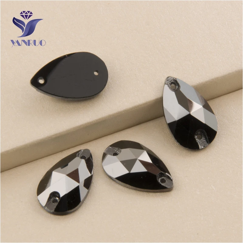 YANRUO 3230 All Sizes HEM Drop High Quality Strass Black Base Crystal Flatback Sew On Glass Stones
YANRUO 3230 All Sizes HEM Drop High Quality Strass Black Base Crystal Flatback Sew On Glass Stones