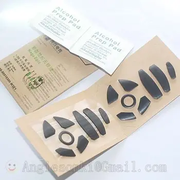 2Sets Black Mouse Feet Skates Teflon 0.6mm for RC-30-005101/RZ01-0075 for Ra.zer Naga Epic/Naga Hex mouse
2Sets Black Mouse Feet Skates Teflon 0.6mm for RC-30-005101/RZ01-0075 for Ra.zer Naga Epic/Naga Hex mouse