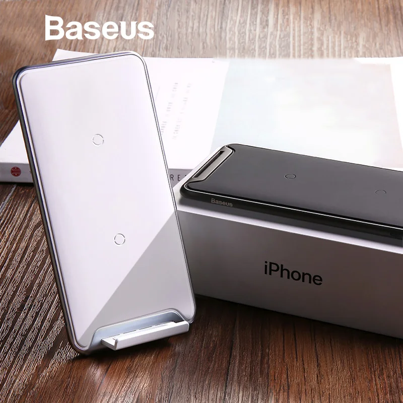 

Baseus 10W 3 Coils Wireless Charger For iPhone X/XS Max XR Samsung Note 9 Xiaomi Oppo Multifunction Qi Wireless Charging Pad