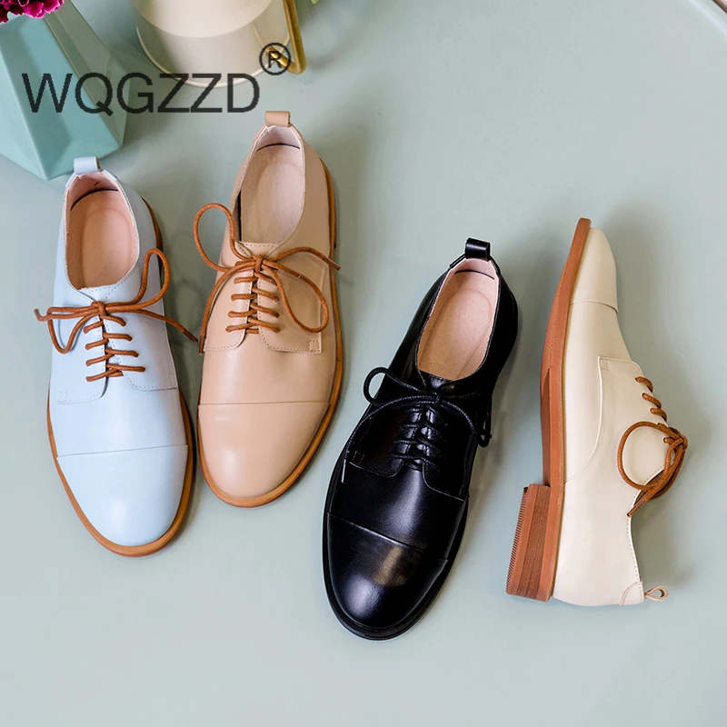 Chaussures femme new brand oxford shoes women's shoes genuine leather round toe flat shoes women's oxford shoes zapatos mujer
Chaussures femme new brand oxford shoes women's shoes genuine leather round toe flat shoes women's oxford shoes zapatos mujer