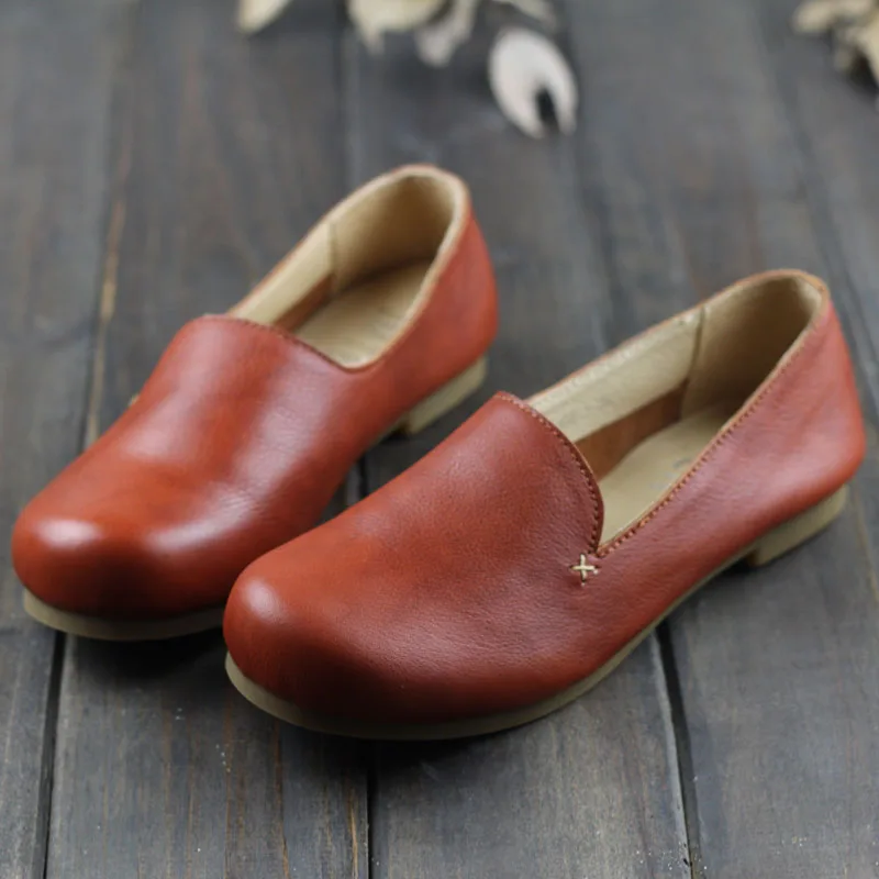 New Fashion 2018 Round Toe Cow Leather Shoes Gray Brown Soft Genuine Leather Shoes Loafers Women's Flats Casual Shoes Pigskin
New Fashion 2018 Round Toe Cow Leather Shoes Gray Brown Soft Genuine Leather Shoes Loafers Women's Flats Casual Shoes Pigskin