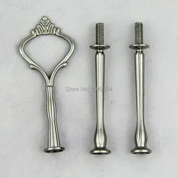 For the new mini crown party decoration 3 layer cake stand color matt-silver (100 sets)
For the new mini crown party decoration 3 layer cake stand color matt-silver (100 sets)