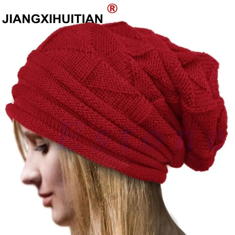 Hot Spring Winter Women Cap Men's Hats Knitted Warm Wool Gorros Skullies Casual Slouching Baggy Solid Color Caps Christmas Gift
Hot Spring Winter Women Cap Men's Hats Knitted Warm Wool Gorros Skullies Casual Slouching Baggy Solid Color Caps Christmas Gift