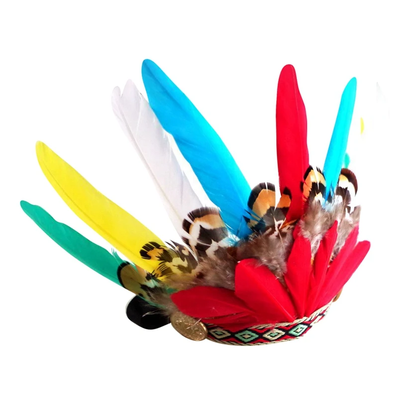 Indians Style Feather Headgear Hat Ribbon Rubber Band Design Pet Costume Festival Cosplay For Cats Hats Accessories
Indians Style Feather Headgear Hat Ribbon Rubber Band Design Pet Costume Festival Cosplay For Cats Hats Accessories