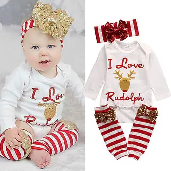 OKLADY Xmas Style Baby Clothes Set Newborn Baby Girl Long Sleeve Romper Jumpsuit Christmas Outfits Set Children Stuff Clothes
OKLADY Xmas Style Baby Clothes Set Newborn Baby Girl Long Sleeve Romper Jumpsuit Christmas Outfits Set Children Stuff Clothes