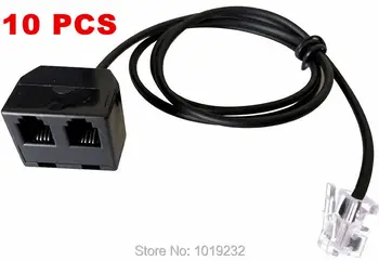 10 PCS Telephone Training Adapter Y Splitter for Headset or Handset for Nortel Meridican Norstar, Avaya, Ashtra, Mitel, Polycom,
10 PCS Telephone Training Adapter Y Splitter for Headset or Handset for Nortel Meridican Norstar, Avaya, Ashtra, Mitel, Polycom,
