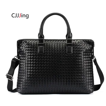 Men Office Business Bags Handbags Shoulder Messenger Case Woven style Crossbody Bag Mens Attache Case Briefcase Laptop Bag
Men Office Business Bags Handbags Shoulder Messenger Case Woven style Crossbody Bag Mens Attache Case Briefcase Laptop Bag