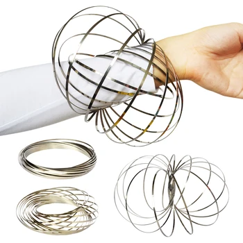 Amazing Flow Ring Toys Kinetic Spring Toy Funny Outdoor Game Intelligent Toy Metal Fidget Spinner Magic Hand Ring Spinner
Amazing Flow Ring Toys Kinetic Spring Toy Funny Outdoor Game Intelligent Toy Metal Fidget Spinner Magic Hand Ring Spinner