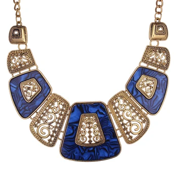 2017 New Jewelry Women Trendy Antique Gold Necklace Chain Jewelry Enamel Statement Necklace Geometric Female Accessories Punk
2017 New Jewelry Women Trendy Antique Gold Necklace Chain Jewelry Enamel Statement Necklace Geometric Female Accessories Punk