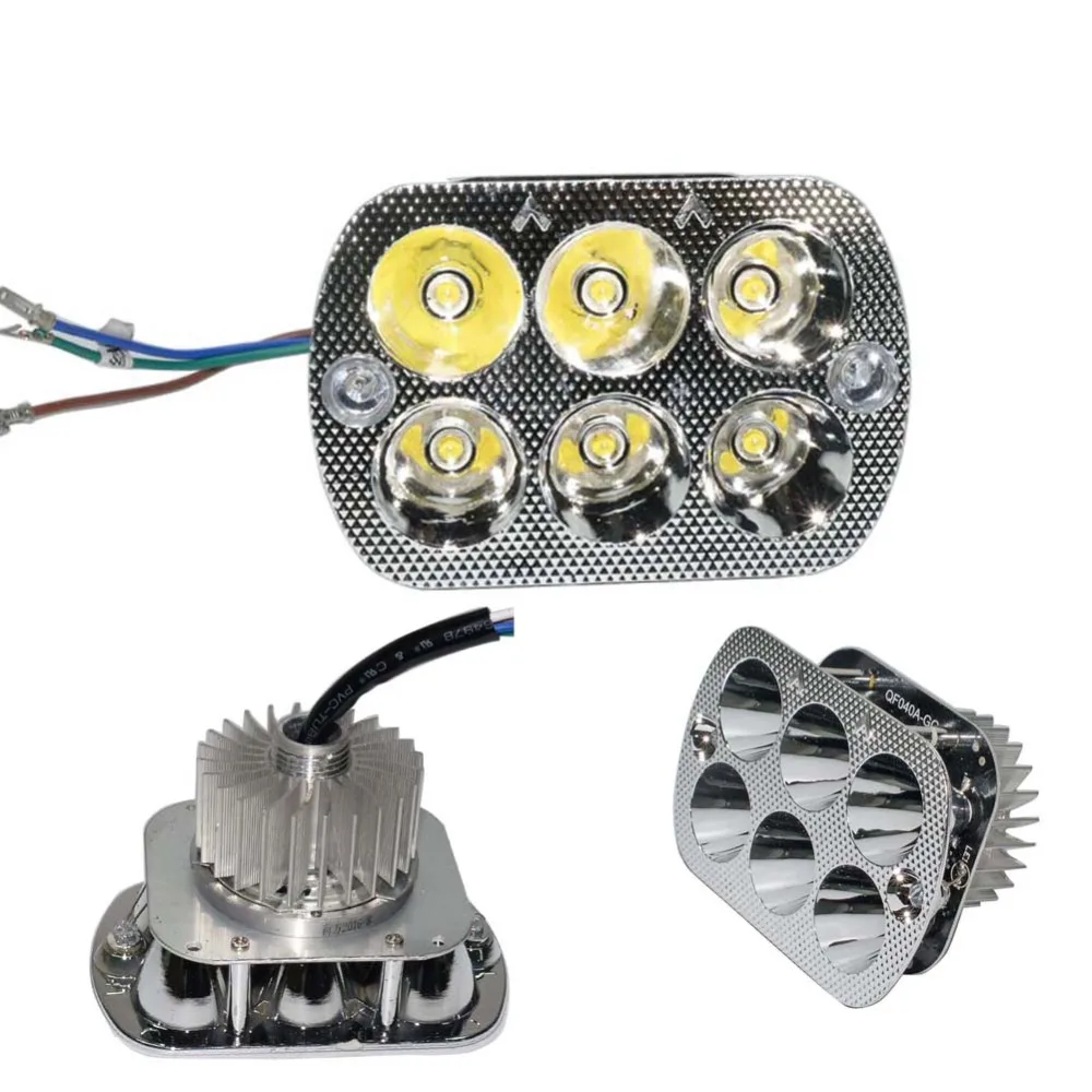 18W Motorcycle 6LED Super Bright Head Light Driving Fog Spot Work Lamp White application Custom
18W Motorcycle 6LED Super Bright Head Light Driving Fog Spot Work Lamp White application Custom