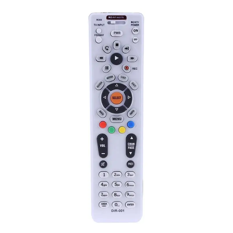 Universal Remote Control Controller FOR DIREC TV receiver RC65X RC66X for HR20 H20 HR21 H21 HR22 H23 HR23 R15 R16 R22 D12
Universal Remote Control Controller FOR DIREC TV receiver RC65X RC66X for HR20 H20 HR21 H21 HR22 H23 HR23 R15 R16 R22 D12