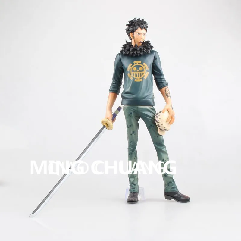 Anime-Eiichiro-Oda-ONE-PIECE-Red-Heart-Pirates-Captain-Trafalgar-Law-Death-Surgeon-PVC-Action-Figure