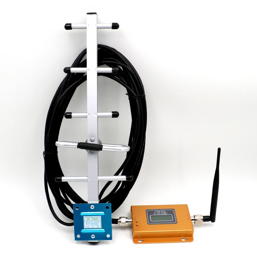 Full set 70dB GSM 900 Repeater 900MHz 2G Mobile Phone Repeater Booster kit Cell phone Signal Amplifier+ Indoor Outdoor Antenna
Full set 70dB GSM 900 Repeater 900MHz 2G Mobile Phone Repeater Booster kit Cell phone Signal Amplifier+ Indoor Outdoor Antenna