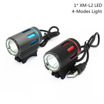 USB Port 4.2V - 5V Charge 1x XM-L2 LED 1200LM LED Headlight Bicycle Light Bike Front Headlamp Lamp
USB Port 4.2V - 5V Charge 1x XM-L2 LED 1200LM LED Headlight Bicycle Light Bike Front Headlamp Lamp