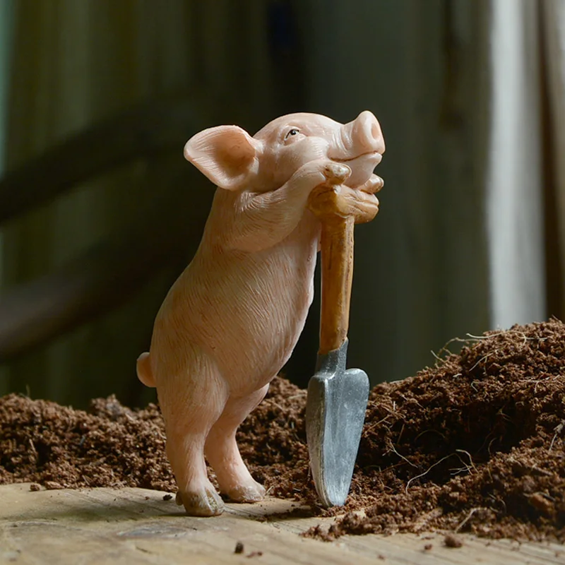 Cute Piggy Figurines Collection Resin Statues Craft Home Garden Decoration Furnishings Micro landscape Ornament Desktop Ornament
Cute Piggy Figurines Collection Resin Statues Craft Home Garden Decoration Furnishings Micro landscape Ornament Desktop Ornament