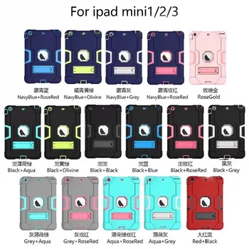 10pcs/New Fashion Silicone Case for iPad Mini 1/2/3 Luxury Shockproof 360 Full Body Protective Cover Armor Defender Hard Cases
10pcs/New Fashion Silicone Case for iPad Mini 1/2/3 Luxury Shockproof 360 Full Body Protective Cover Armor Defender Hard Cases