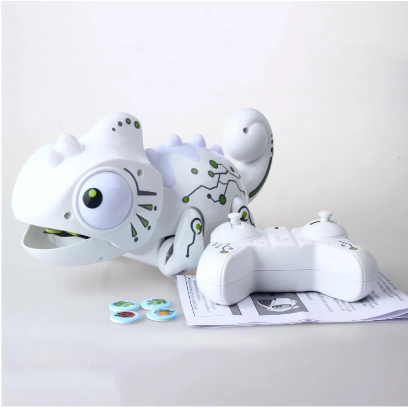 Remote Control Chameleon 2.4GHz Pet Intelligent Toy Robot For Children Kids Birthday Gift Funny Toy RC Animals
Remote Control Chameleon 2.4GHz Pet Intelligent Toy Robot For Children Kids Birthday Gift Funny Toy RC Animals