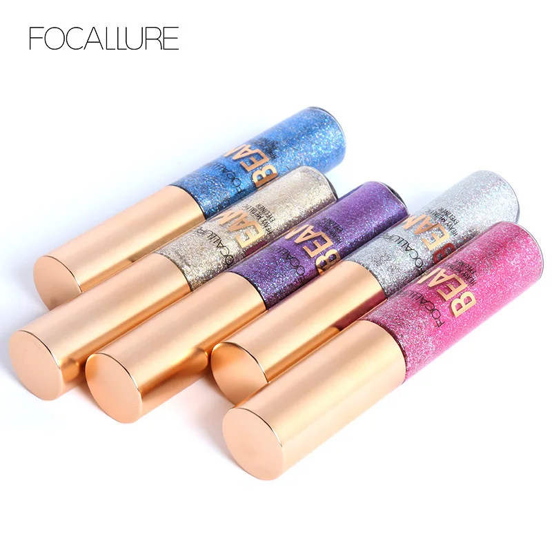 FOCALLURE 5pcs/kit Glitter Eyeliner Eyeshadow For Easy to Wear Waterproof Liquid Eyeliner Beauty Eye Liner Makeup set
FOCALLURE 5pcs/kit Glitter Eyeliner Eyeshadow For Easy to Wear Waterproof Liquid Eyeliner Beauty Eye Liner Makeup set