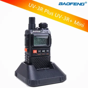 

Baofeng UV-3R Plus UV-3R+ Mini Walkie Talkie VHF 136-174MHz & UHF 400-470MHz Dual Band Mini Two Way Radio Portable Ham CB Radio